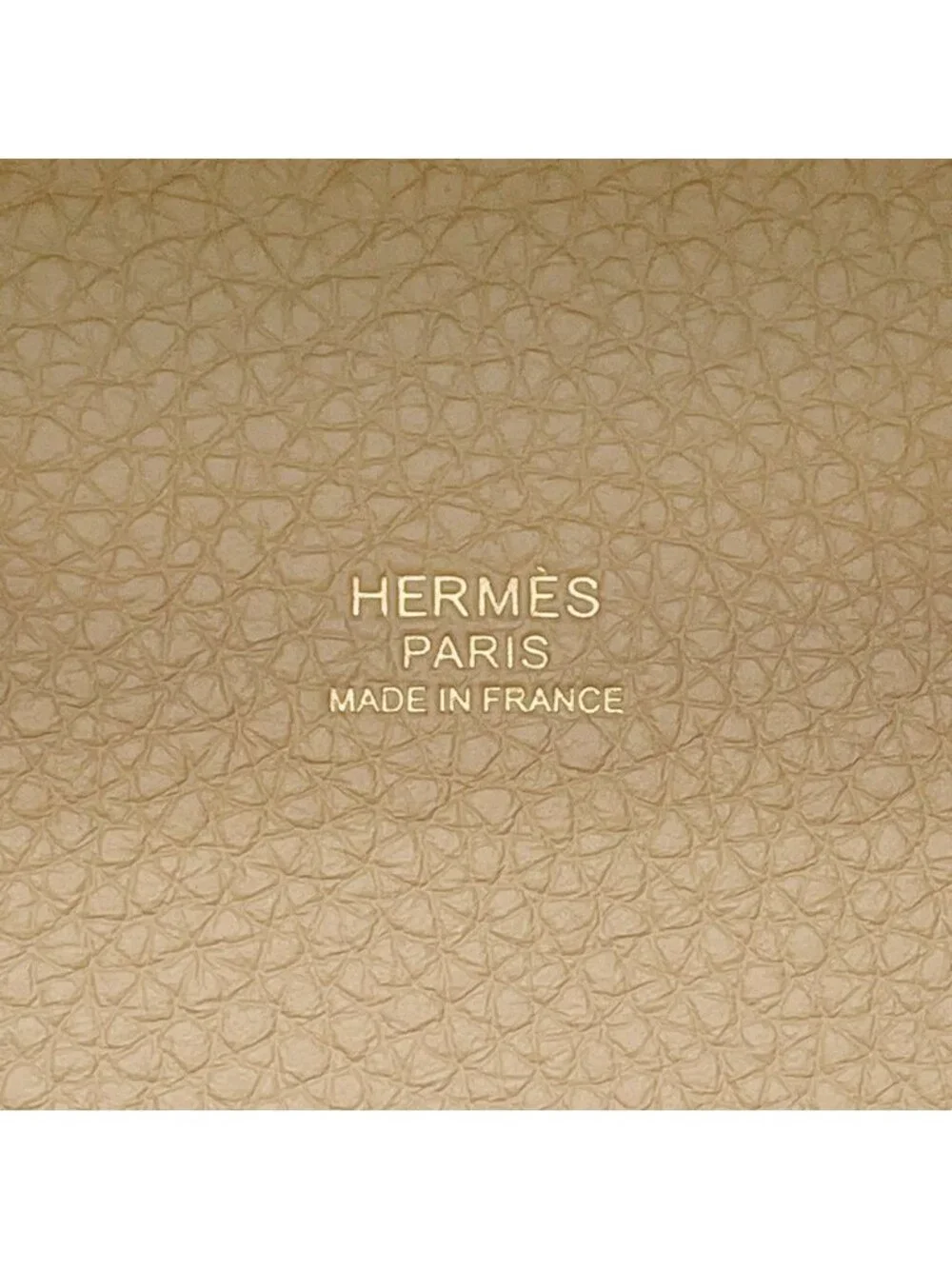 Hermes Handbag Picotin Lock PM Trench Gold Taurillon Clemence
